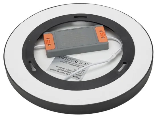 ITALUX PLF-75689-BK-4K - Plafonieră LED RIBERIO LED/30W/230V 4000K negru