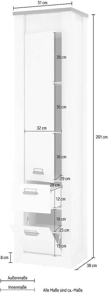 Dulap hol 51 cm