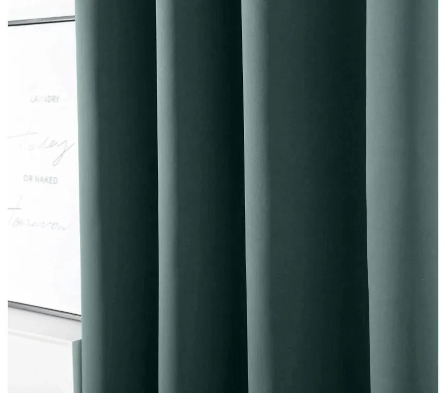 Draperie turcoaz OXFORD 140x250 cm Agatat: Rejansa