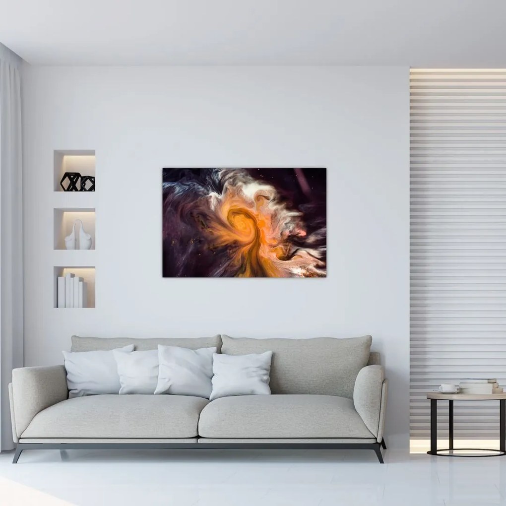 Tablou abstract - universul (90x60 cm)