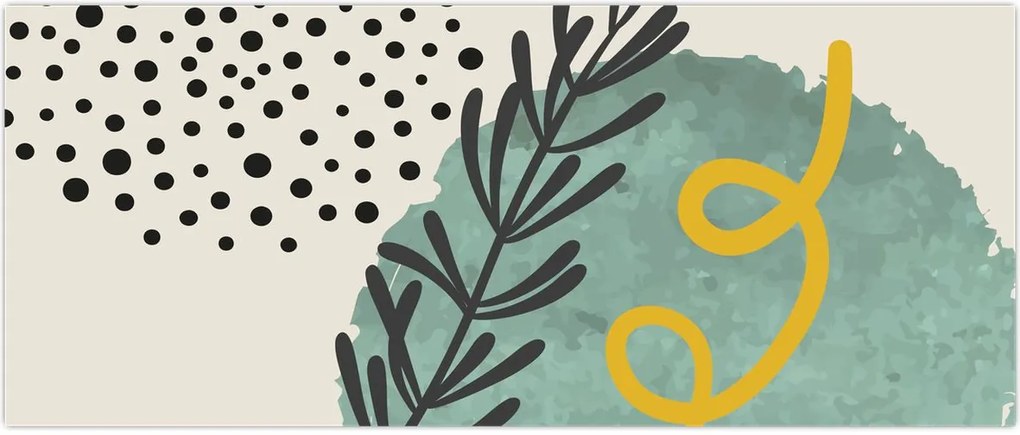 Tablou - Foi de rezumat N⁰1 (120x50 cm)