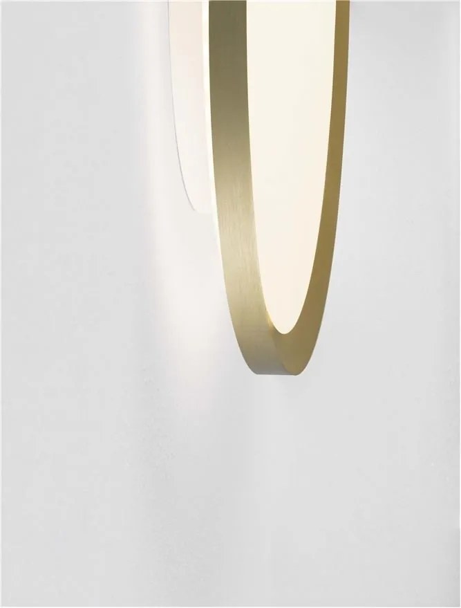 Plafoniera LED design slim ALMIRA aurie D-40cm