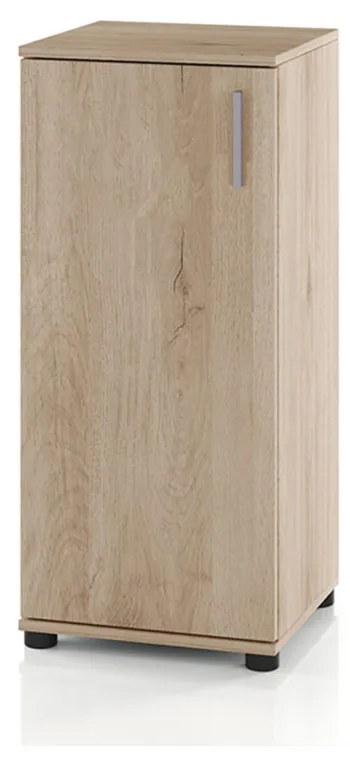 DULAP OLYMPIA, 40X37.5X90 CM, 1 USA, CULOARE SONOMA, PAL