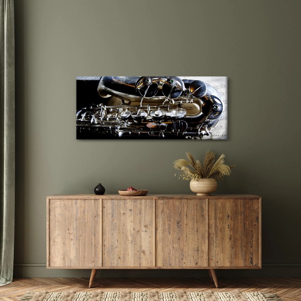 Tablou - Saxofon (120x50 cm)