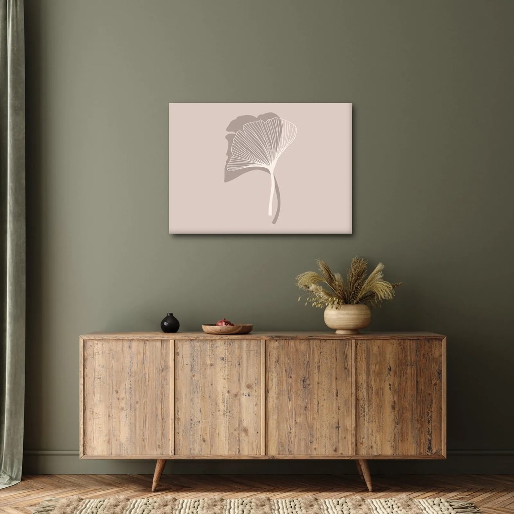 Tablou - Frunze bej N⁰4 (70x50 cm)