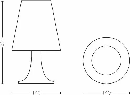 Philips 71795/30/P0 - LED lampa pentru copii DISNEY STAR WARS LED/2,3W/230V
