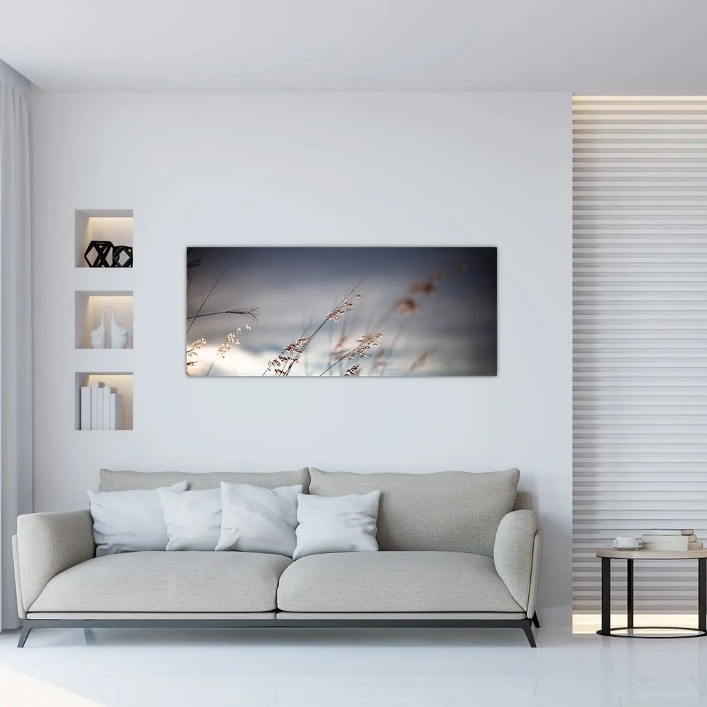 Tablou -Flori de luncă (120x50 cm)