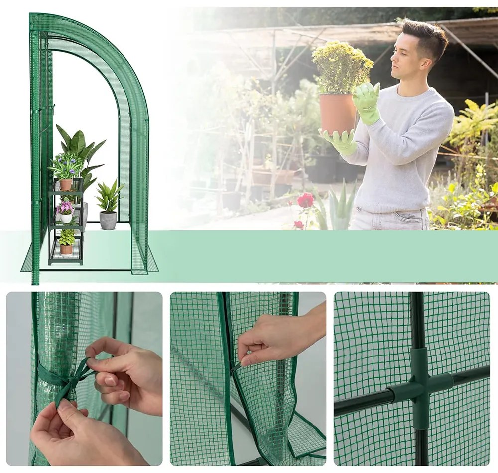 Seră 2,1 m x 1,9 m x 2,1 m