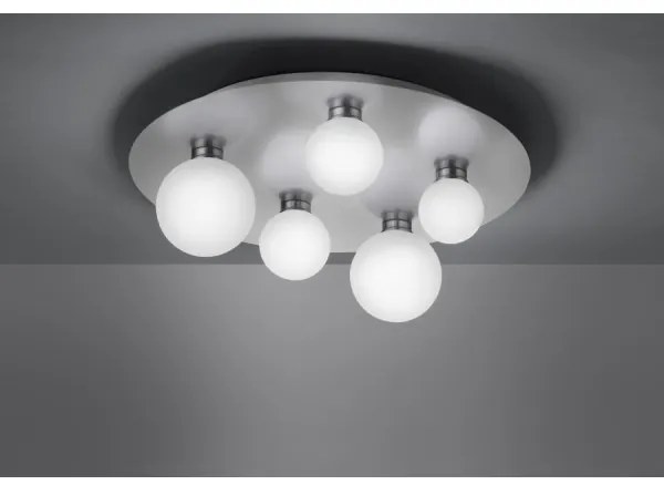 Plafonieră LED RGB dimabilă DICAPO 5xLED/3W/230V 3000-5000K Trio + telecomandă