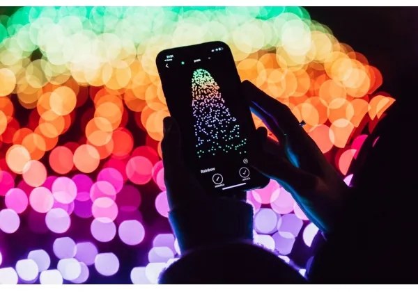 Instalație LED RGB de Crăciun de exterior 400xLED 32 m IP44 Wi-Fi Twinkly TWS400STP-BEU