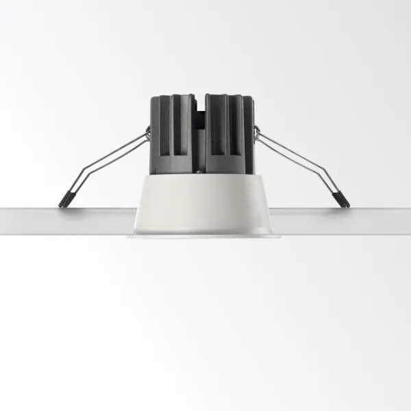 Ideal Lux - Spot încastrat LED GAME TRIM LED/11W/230V, Ø 8,5 cm, IP40, auriu/alb