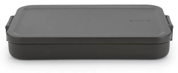 Cutie pentru sandwich Brabantia Make&Take 1006284, 1.1 L, Pana la 2 sandwich-uri, Fara BPA, Gri închis