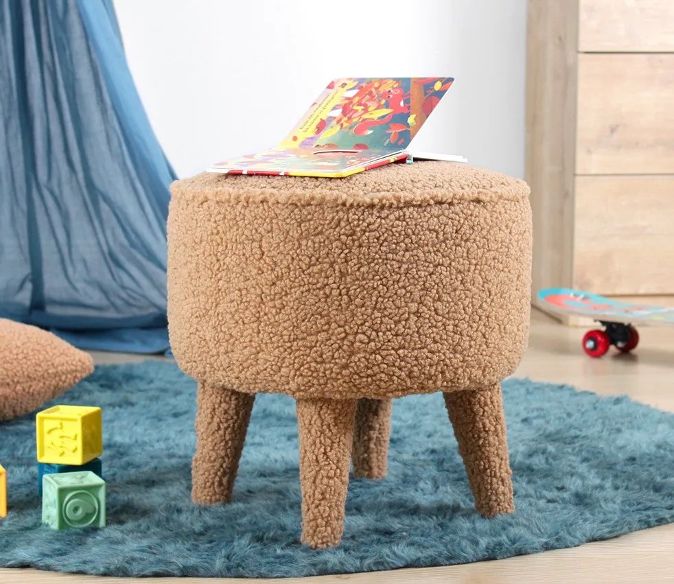 Taburet tapițat Moouv 3337 - Brown