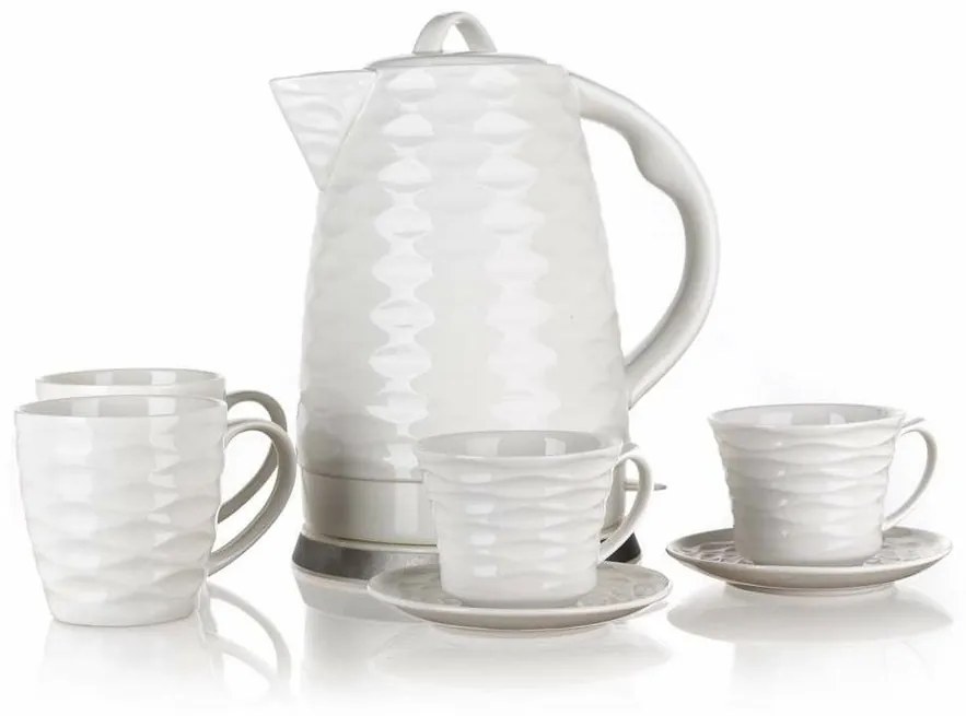 Set fierbător și căni Banquet , 1,7 l