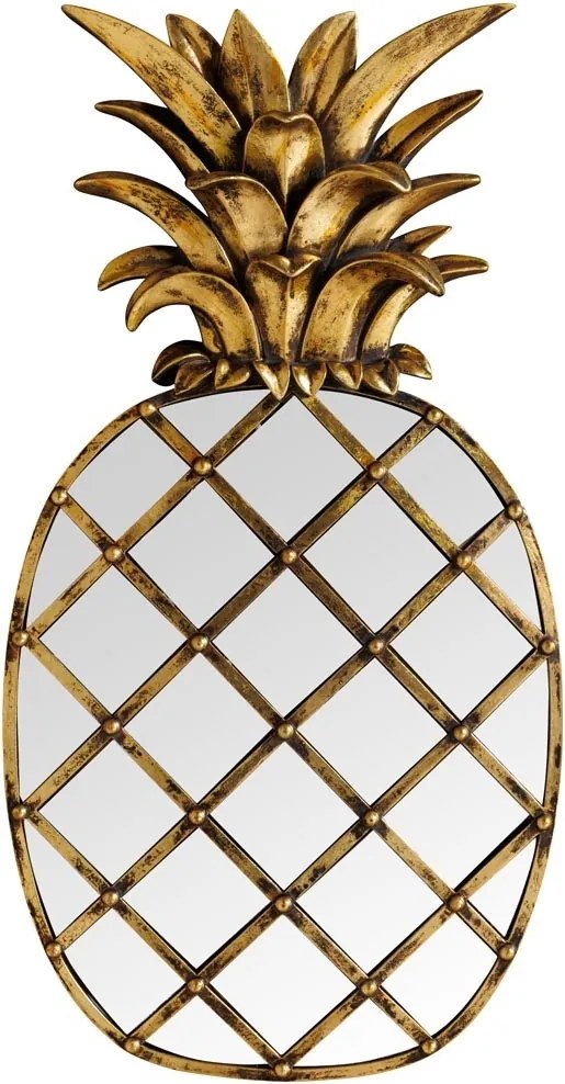 Oglinda de perete, din polirasina, Pineapple