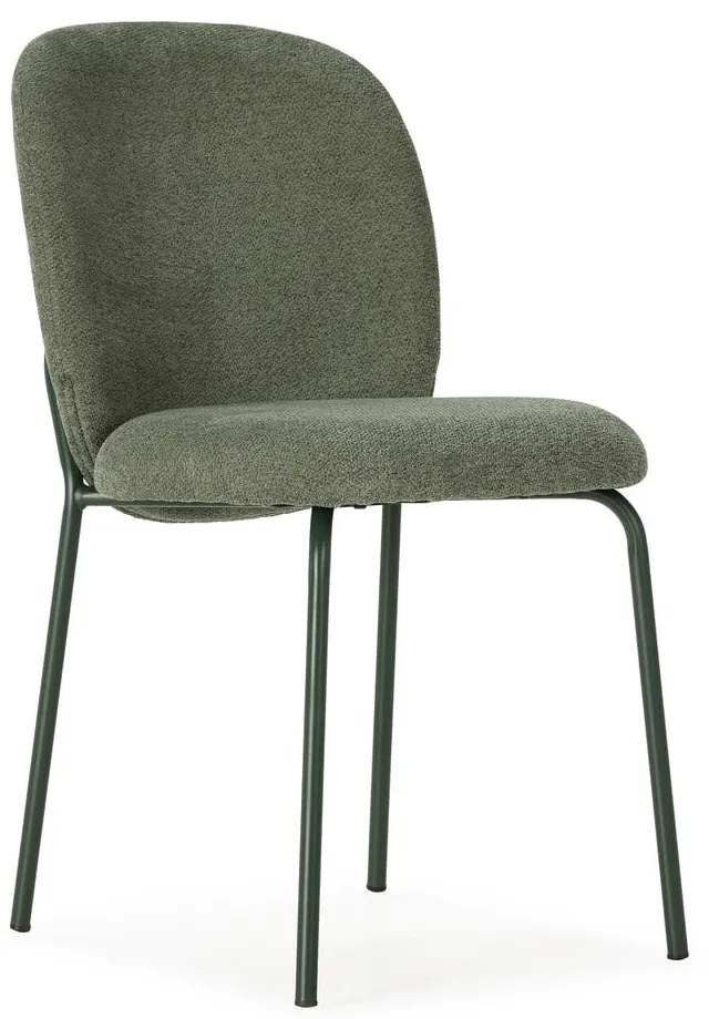 Scaune de dining verzi 4 buc. Daia – Marckeric