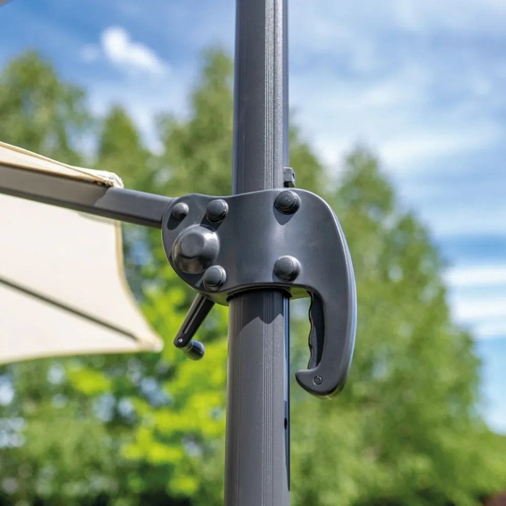 Parasol de grădină Kazuar bej 3,5 M