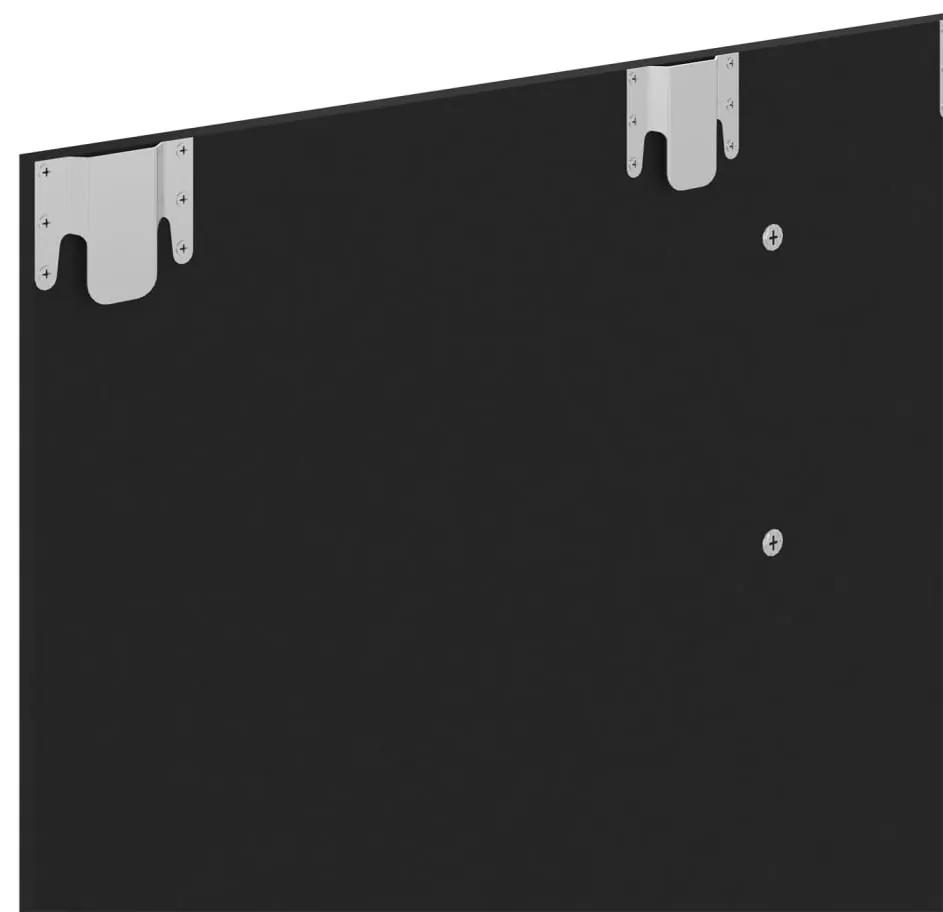 Comoda TV de perete, negru, 120x23,5x90 cm, PAL 1, Negru