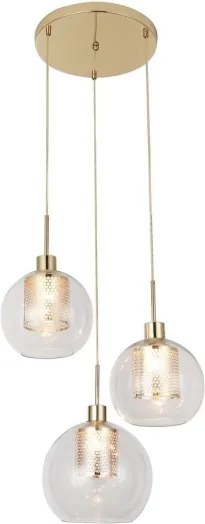 Abajur de rezervă din sticlă Rabalux PHILANA E27 d. 26 cm