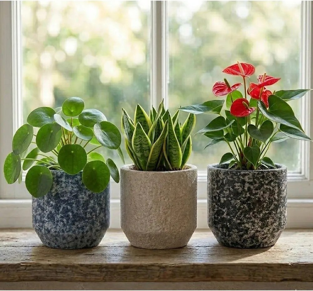 Ghiveci decorativ din ceramică handmade ø 14 cm Almada – Ego Dekor