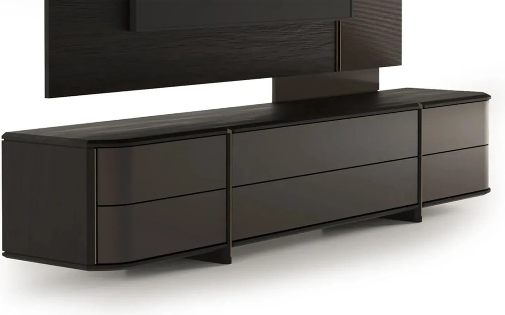 Unitate TV lemn masiv Nova 230 cm