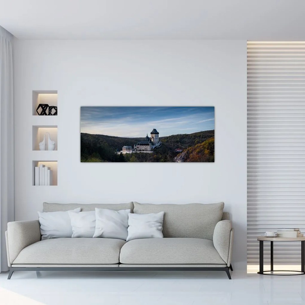 Tablou cu Karlstejn (120x50 cm)