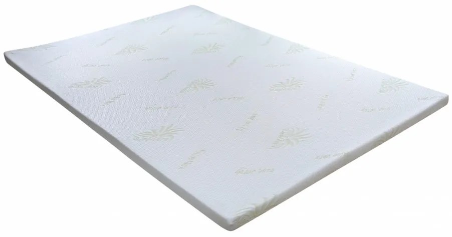 Topper saltea Green Future, Aloe Vera 7 zone de confort 180x200 cm