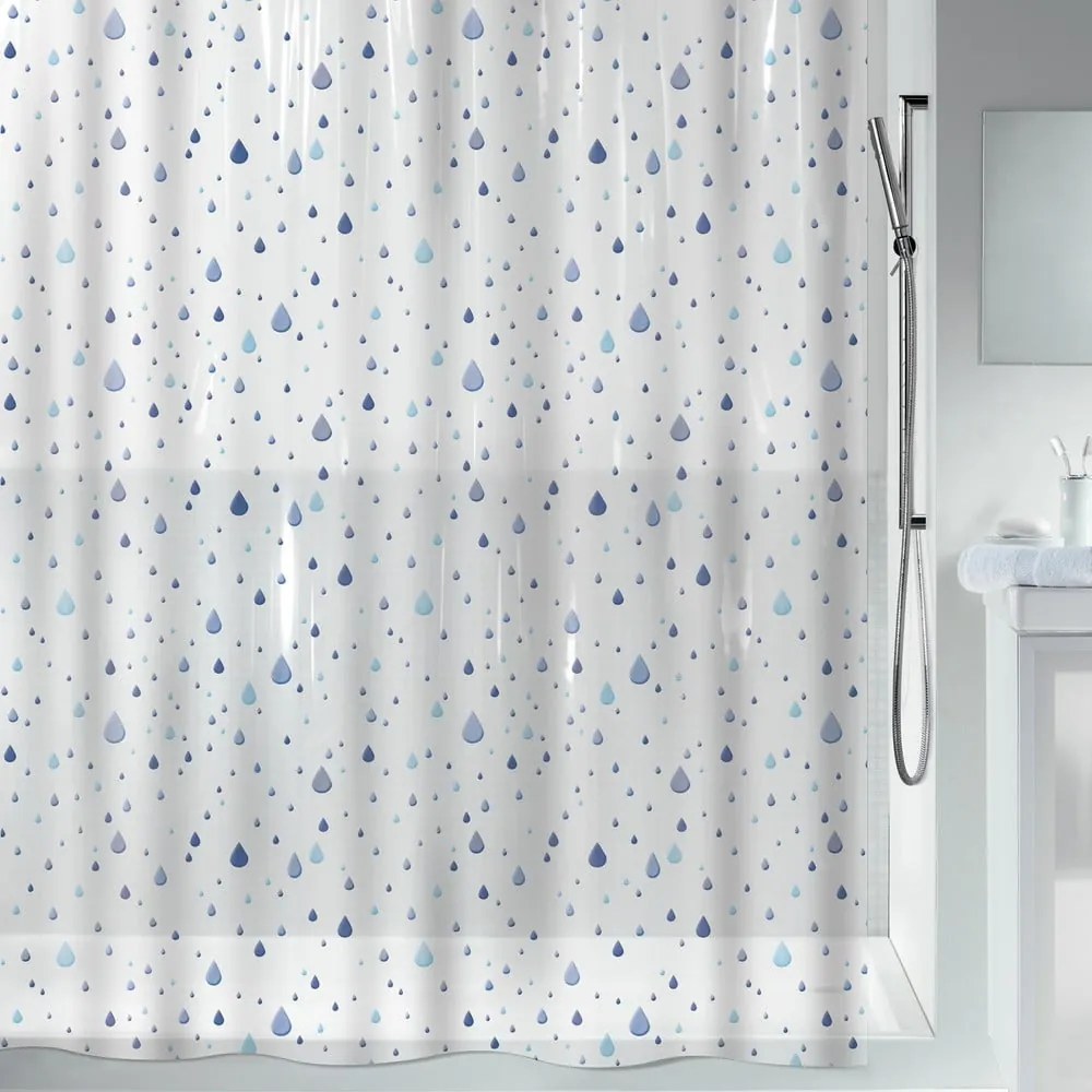 Perdea de duș 180x200 cm Waterdrop – Spirella