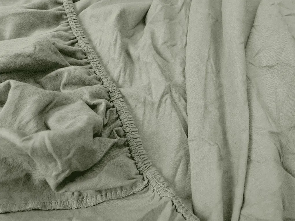 Cearsaf Jersey EXCLUSIVE sadozelen 160 x 200 cm