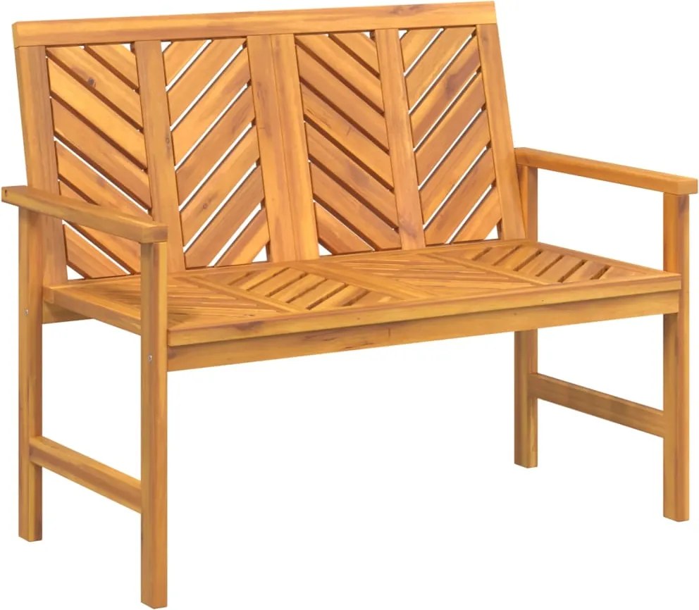 vidaXL Bancă de grădină, 109 cm, lemn masiv de acacia