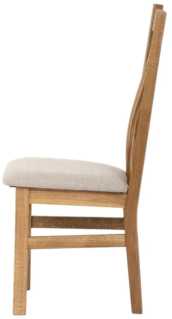 Set de scaune de sufragerie C-2100 CRM2, stejar, 2buc.