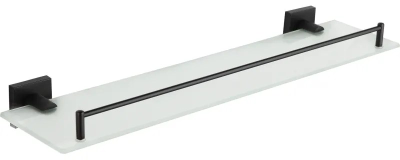 Mexen Rufo raft de sticlă suspendat, negru - 7050937-70