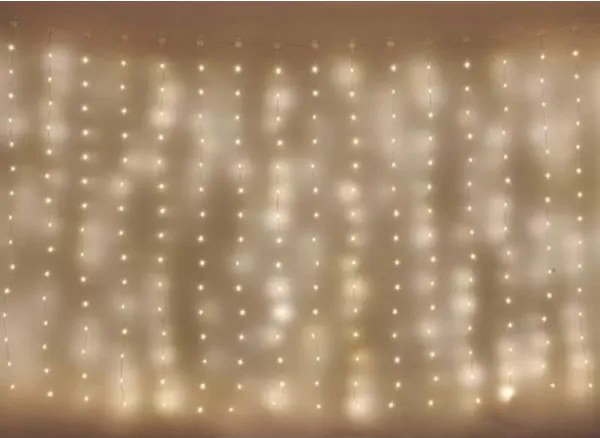 Instalație LED de Crăciun de exterior 180xLED/8 funcții 6,7 m IP44 alb cald