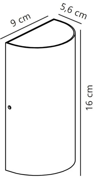Aplică LED de exterior Nordlux ROLD LED/10,5W/230V IP54 crem