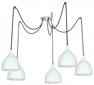 Suspensie 5 becuri E27 NORWAY KL6520 Klausen