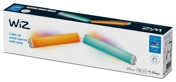 WiZ - Set 2x lampă LED RGBW dimabilă BAR LED/5,5W/230V Wi-Fi
