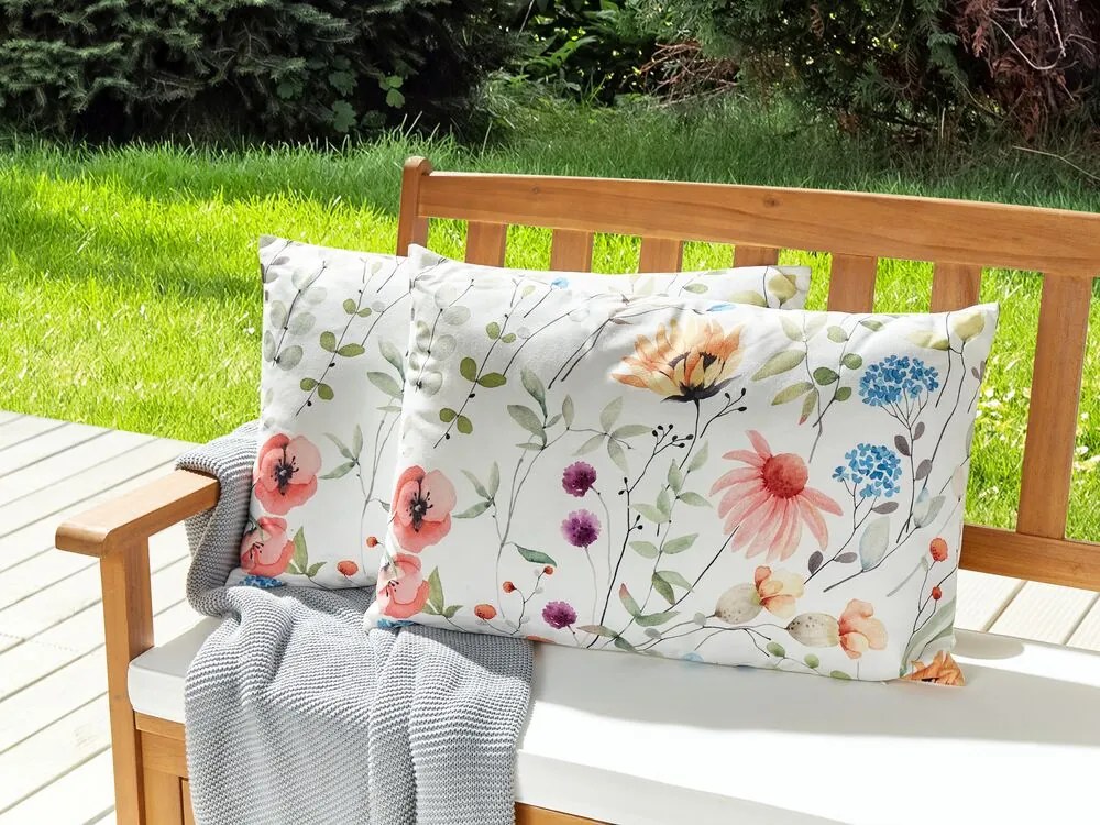 Set 2 buc perne decorative 45 x 45 cm Mones (multicolor). 1077175
