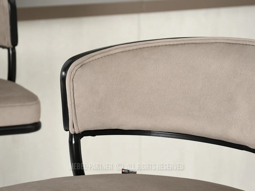 Scaun Marta H (bej + negru). Promo -14%. 1110722