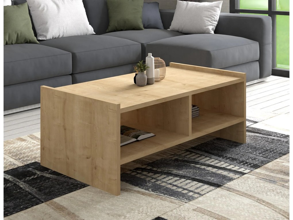 Set mobilier pentru living Sakeko 4 (stejar zafir) . 1094071