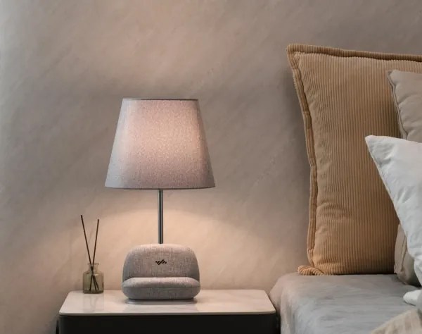 Immax NEO 09109L - Lampă de birou LED cu dimmer și încărcare wireless Qi SOFA LED/6W/230V gri