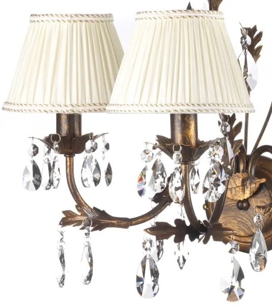 Aplică KAREN 3xE14/6W/230V bronz ONLI