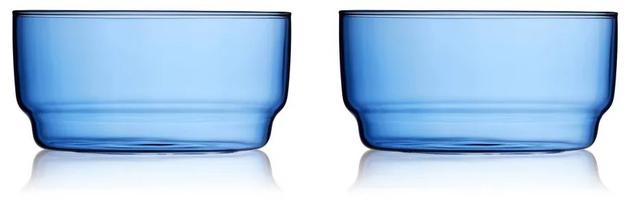 Boluri albastre 2 buc. din sticlă 500 ml Torino – Lyngby Glas