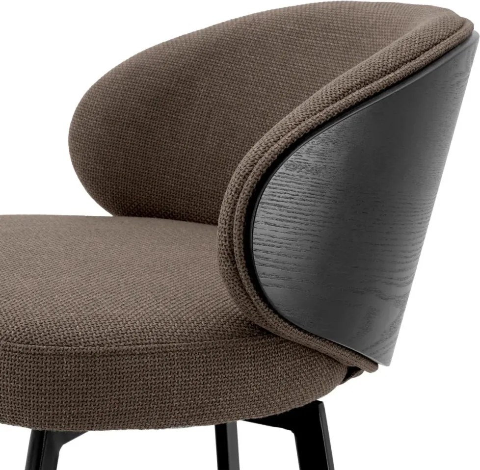 Scaun de bar design elegant LUX Camerota, Scalea grey