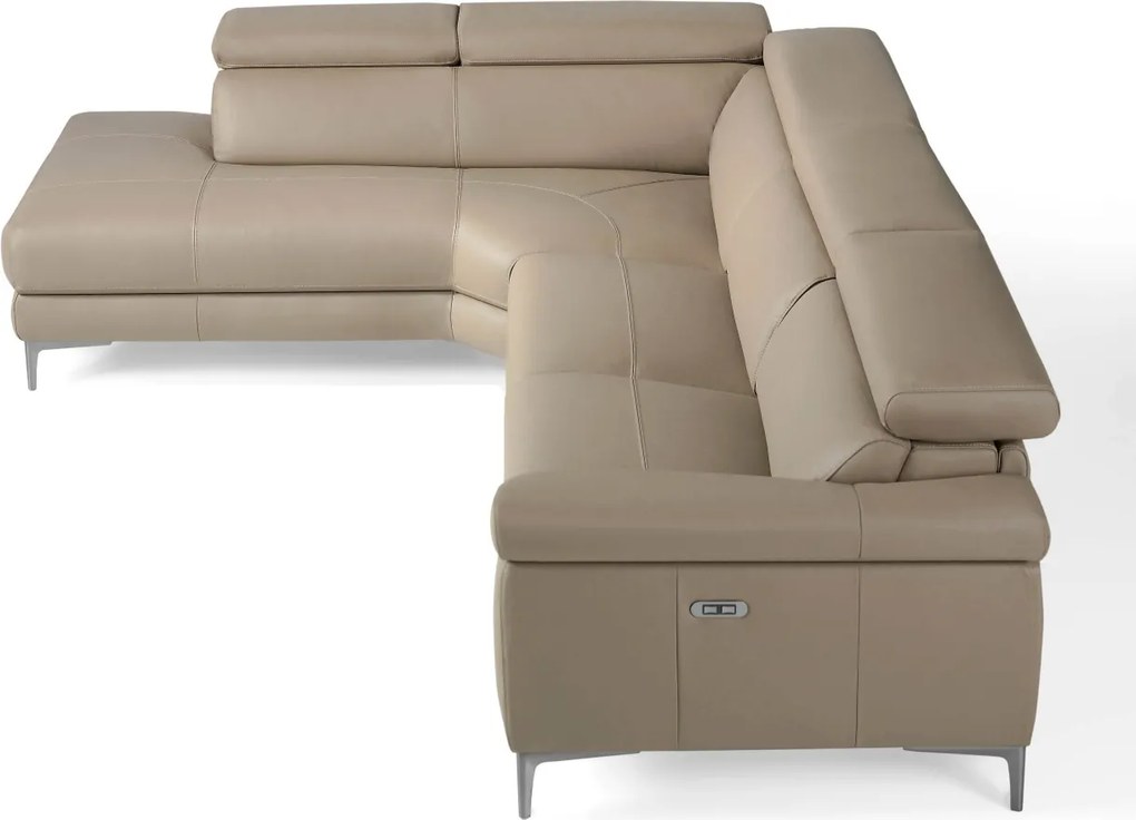 Coltar design LUX cu sezlong stanga, functia relax Serena AC-5320-L