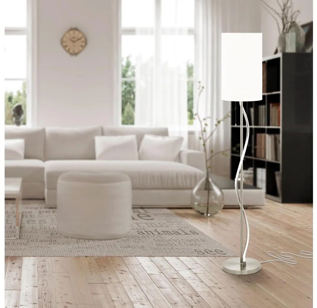 Eglo 98309 - Lampă LED de podea ESPARTAL 1xE27/60W/230V + LED/11,8W