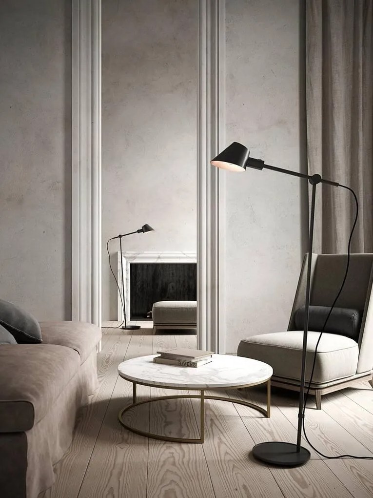 Lampa de podea multifunctionala Stay negru 2020464003 DFTP