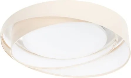 Plafonieră LED dimabilă SM GALAXY M, LED/24W/230V, Ø 55 cm, crem/alb + telecomandă