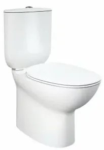 Vas wc pe pardoseala Rimless RAK Ceramics Morning Confort