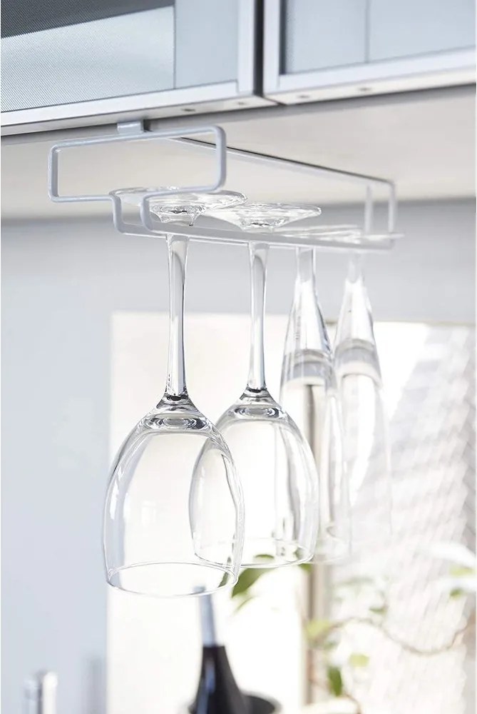 Suport pentru pahare de vin alb de agățat din metal Tower – YAMAZAKI