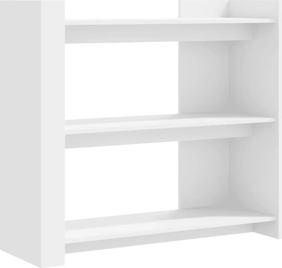 vidaXL Masă consolă, alb, 100x35x90 cm, lemn prelucrat